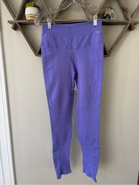 NUX Purple Compression Leggings. Size Large.